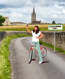Tour durch die Gironde mit dem Fahrrad