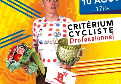 Professional cycling criterium of Castillon-La-Bataille