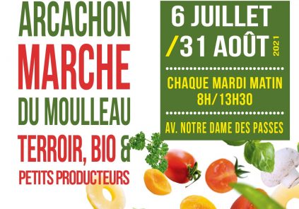 Mercado orgánico de Moulleau