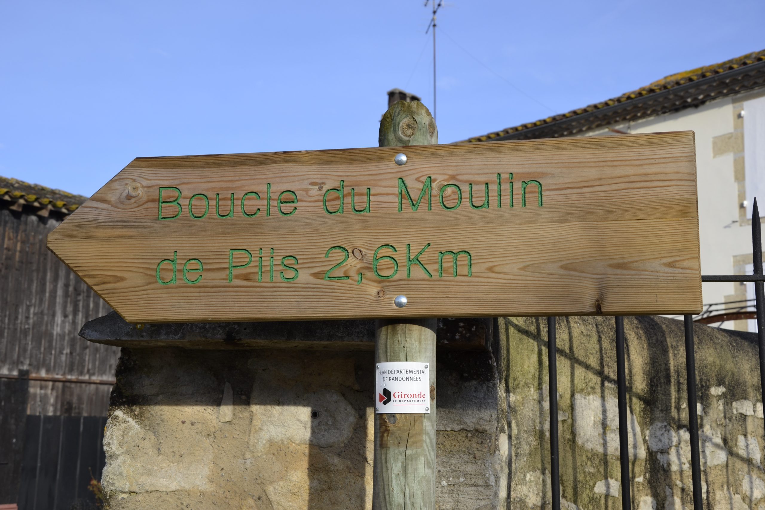 balisage Boucle Moulin de Piis