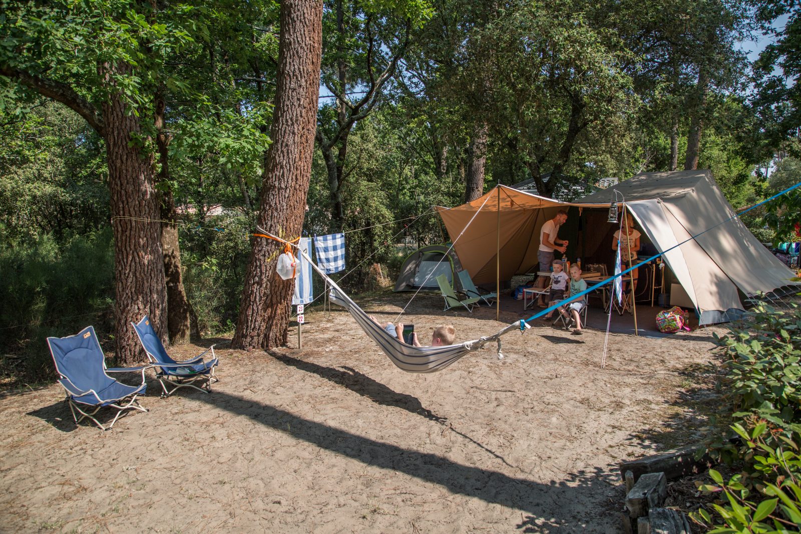 Campingplatz des Pins