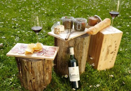 Visita de picnic al castillo de Larrivaux