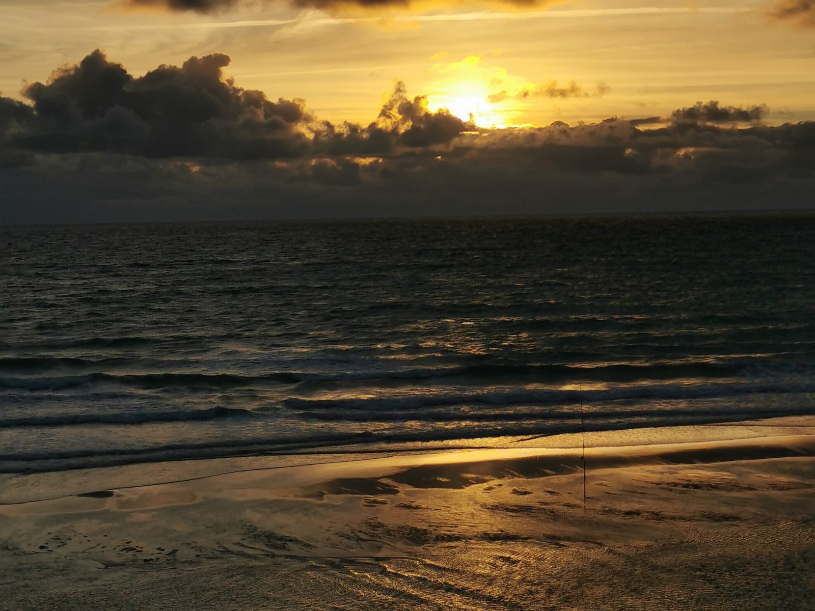 senderismo fatbike playa puesta de sol